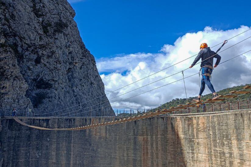 Vía Ferrata Presa de los Caballeros